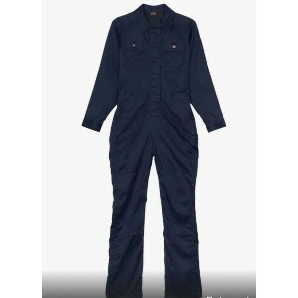 Women's NWT Patagonia Shop Coveralls Regular Size XL Navy Blue Roll Tab Hem